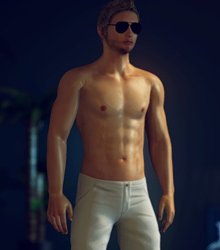 Homosexual games with gay male 3D sex