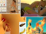 Lesbian sex game APK with young girls and nasty sluts