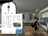 Interactive virtual sex simulation with sexy schoolgirls