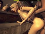 Naked juliet takes a huge hard penis deep in her wet pussy