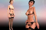 Online sex game multiplayer with sexy lingerie play